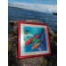 Charts on artistic canvas Lucky fishes, AC-222 by Abris Art - buy online! ✿ Fast delivery ✿ Factory price ✿ Wholesale and retail ✿ Purchase Large schemes for embroidery with beads on canvas (300x300 mm)