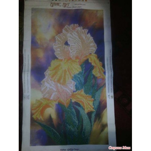 Amber Snow, AB-153 by Abris Art - buy online! ✿ Fast delivery ✿ Factory price ✿ Wholesale and retail ✿ Purchase Great kits for embroidery with beads