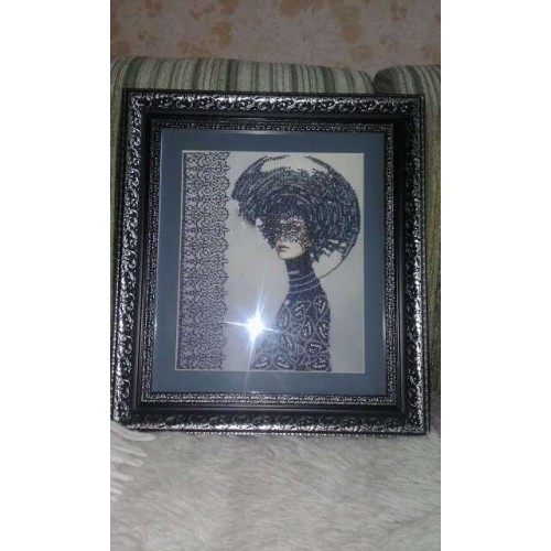 Main Bead Embroidery Kit Morgana (Modern), AB-125 by Abris Art - buy online! ✿ Fast delivery ✿ Factory price ✿ Wholesale and retail ✿ Purchase Great kits for embroidery with beads