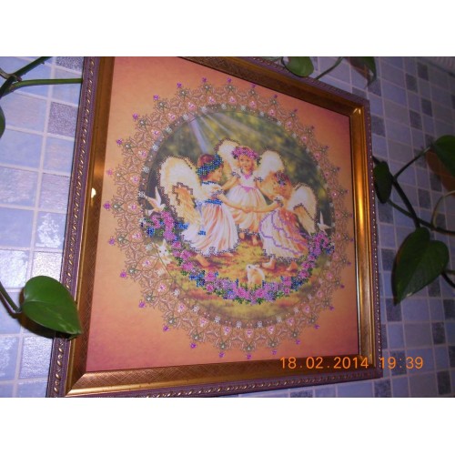 Main Bead Embroidery Kit Fairy-tale (Angels), AB-025 by Abris Art - buy online! ✿ Fast delivery ✿ Factory price ✿ Wholesale and retail ✿ Purchase Great kits for embroidery with beads Main Bead Embroidery Kit Fairy-tale (Angels), AB-025 by Abris Art - buy online! ✿ Fast delivery ✿ Factory price ✿ Wholesale and retail ✿ Purchase Great kits for embroidery with beads