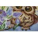 Bag Bead embroidery kit Owl and flowers (Animals), ACA-003 by Abris Art - buy online! ✿ Fast delivery ✿ Factory price ✿ Wholesale and retail ✿ Purchase Bags for embroidery with beads on canvas
