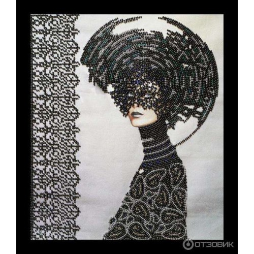 Main Bead Embroidery Kit Morgana (Modern), AB-125 by Abris Art - buy online! ✿ Fast delivery ✿ Factory price ✿ Wholesale and retail ✿ Purchase Great kits for embroidery with beads