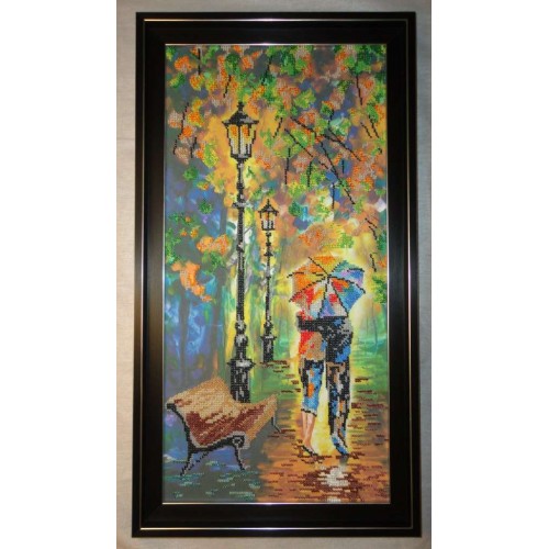 Main Bead Embroidery Kit Colour mood (Landscapes), AB-192 by Abris Art - buy online! ✿ Fast delivery ✿ Factory price ✿ Wholesale and retail ✿ Purchase Great kits for embroidery with beads