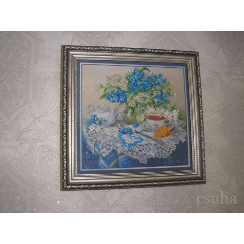 Main Bead Embroidery Kit Forget-me-nots (Still life), AB-040 by Abris Art - buy online! ✿ Fast delivery ✿ Factory price ✿ Wholesale and retail ✿ Purchase Great kits for embroidery with beads Main Bead Embroidery Kit Forget-me-nots (Still life), AB-040 by Abris Art - buy online! ✿ Fast delivery ✿ Factory price ✿ Wholesale and retail ✿ Purchase Great kits for embroidery with beads