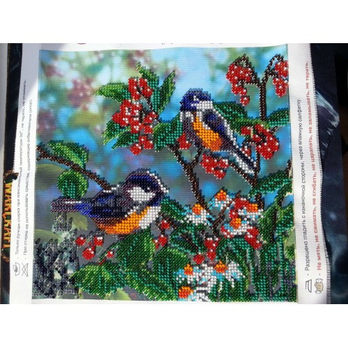 Charts on artistic canvas Morning Forest, AC-059 by Abris Art - buy online! ✿ Fast delivery ✿ Factory price ✿ Wholesale and retail ✿ Purchase Scheme for embroidery with beads on canvas (200x200 mm)