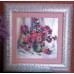 Charts on artistic canvas Chrysanthemums, AC-081 by Abris Art - buy online! ✿ Fast delivery ✿ Factory price ✿ Wholesale and retail ✿ Purchase Scheme for embroidery with beads on canvas (200x200 mm)