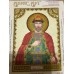 Icons charts on artistic canvas St. Igor, ACK-007 by Abris Art - buy online! ✿ Fast delivery ✿ Factory price ✿ Wholesale and retail ✿ Purchase The scheme for embroidery with beads icons on canvas