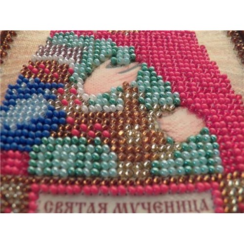 Набір для вишивання бісером на натуральному художньому холсті Свята Фотинія (Світлана), AAM-021 від Абрис Арт - купити з доставкою ✿ Найкраща ціна від виробника ✿ Оптом та в роздріб ✿ Придбати Набори для вишивки бісером іменних міні-ікон