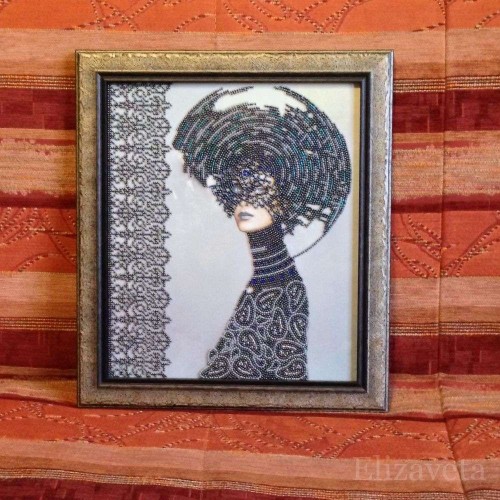 Main Bead Embroidery Kit Morgana (Modern), AB-125 by Abris Art - buy online! ✿ Fast delivery ✿ Factory price ✿ Wholesale and retail ✿ Purchase Great kits for embroidery with beads