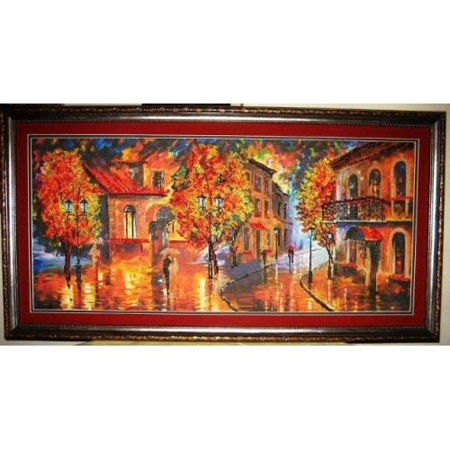 Набір для вишивання бісером на натуральному художньому холсті Барви жовтня, AB-181 від Абрис Арт - купити з доставкою ✿ Найкраща ціна від виробника ✿ Оптом та в роздріб ✿ Придбати Великі набори для вишивки бісером