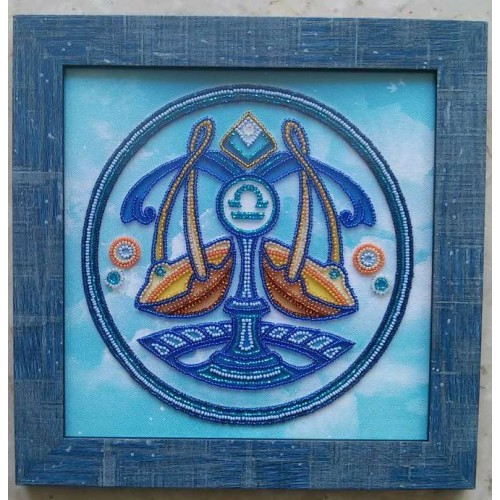 Main Bead Embroidery Kit Libra (Zodiac signs), AB-332-07 by Abris Art - buy online! ✿ Fast delivery ✿ Factory price ✿ Wholesale and retail ✿ Purchase Great kits for embroidery with beads Main Bead Embroidery Kit Libra (Zodiac signs), AB-332-07 by Abris Art - buy online! ✿ Fast delivery ✿ Factory price ✿ Wholesale and retail ✿ Purchase Great kits for embroidery with beads