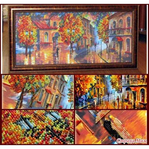 Набір для вишивання бісером на натуральному художньому холсті Барви жовтня, AB-181 від Абрис Арт - купити з доставкою ✿ Найкраща ціна від виробника ✿ Оптом та в роздріб ✿ Придбати Великі набори для вишивки бісером