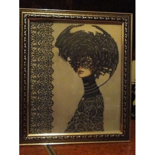 Main Bead Embroidery Kit Morgana (Modern), AB-125 by Abris Art - buy online! ✿ Fast delivery ✿ Factory price ✿ Wholesale and retail ✿ Purchase Great kits for embroidery with beads