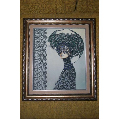 Main Bead Embroidery Kit Morgana (Modern), AB-125 by Abris Art - buy online! ✿ Fast delivery ✿ Factory price ✿ Wholesale and retail ✿ Purchase Great kits for embroidery with beads