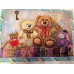 Main Bead Embroidery Kit Toys (Household stories), AB-238 by Abris Art - buy online! ✿ Fast delivery ✿ Factory price ✿ Wholesale and retail ✿ Purchase Great kits for embroidery with beads