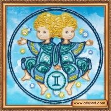 Main Bead Embroidery Kit Gemini (Zodiac signs)
