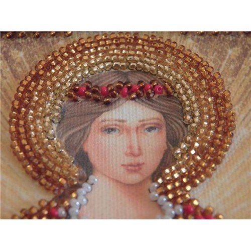 Набір для вишивання бісером на натуральному художньому холсті Свята Надія, AAM-009 від Абрис Арт - купити з доставкою ✿ Найкраща ціна від виробника ✿ Оптом та в роздріб ✿ Придбати Набори для вишивки бісером іменних міні-ікон