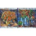 Charts on artistic canvas Breath of Autumn, AC-124 by Abris Art - buy online! ✿ Fast delivery ✿ Factory price ✿ Wholesale and retail ✿ Purchase Large schemes for embroidery with beads on canvas (300x300 mm)