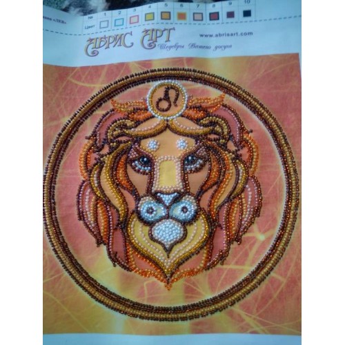 Main Bead Embroidery Kit Leo (Zodiac signs), AB-332-05 by Abris Art - buy online! ✿ Fast delivery ✿ Factory price ✿ Wholesale and retail ✿ Purchase Great kits for embroidery with beads Main Bead Embroidery Kit Leo (Zodiac signs), AB-332-05 by Abris Art - buy online! ✿ Fast delivery ✿ Factory price ✿ Wholesale and retail ✿ Purchase Great kits for embroidery with beads