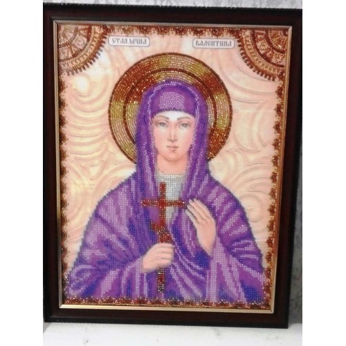 Набір для вишивання бісером на натуральному художньому холсті Свята Валентина, AA-024 від Абрис Арт - купити з доставкою ✿ Найкраща ціна від виробника ✿ Оптом та в роздріб ✿ Придбати Набори для вишивки бісером великих іменних ікон