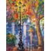 Charts on artistic canvas Evening Promenade, AC-130 by Abris Art - buy online! ✿ Fast delivery ✿ Factory price ✿ Wholesale and retail ✿ Purchase Large schemes for embroidery with beads on canvas (300x300 mm)