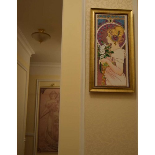 Main Bead Embroidery kit Chantal (Modern), AB-006 by Abris Art - buy online! ✿ Fast delivery ✿ Factory price ✿ Wholesale and retail ✿ Purchase Great kits for embroidery with beads