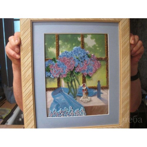 Набір для вишивання бісером на натуральному художньому холсті Бузковий настрій, AB-067 від Абрис Арт - купити з доставкою ✿ Найкраща ціна від виробника ✿ Оптом та в роздріб ✿ Придбати Великі набори для вишивки бісером