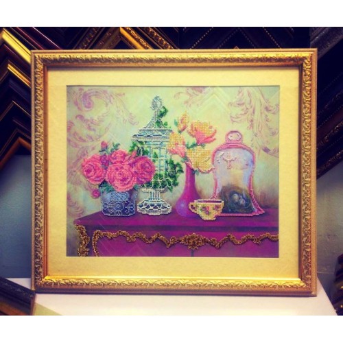 Набір для вишивання бісером на натуральному художньому холсті Прованс-1, AB-203 від Абрис Арт - купити з доставкою ✿ Найкраща ціна від виробника ✿ Оптом та в роздріб ✿ Придбати Великі набори для вишивки бісером