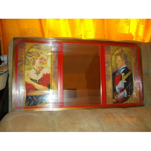 Main Bead Embroidery Kit Milady (Retro), AB-232 by Abris Art - buy online! ✿ Fast delivery ✿ Factory price ✿ Wholesale and retail ✿ Purchase Great kits for embroidery with beads