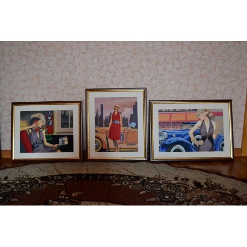 Main Bead Embroidery Kit Retro travel – 3 (Retro), AB-178 by Abris Art - buy online! ✿ Fast delivery ✿ Factory price ✿ Wholesale and retail ✿ Purchase Great kits for embroidery with beads