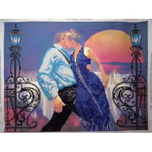 Main Bead Embroidery Kit Tango (Romanticism), AB-196 by Abris Art - buy online! ✿ Fast delivery ✿ Factory price ✿ Wholesale and retail ✿ Purchase Great kits for embroidery with beads