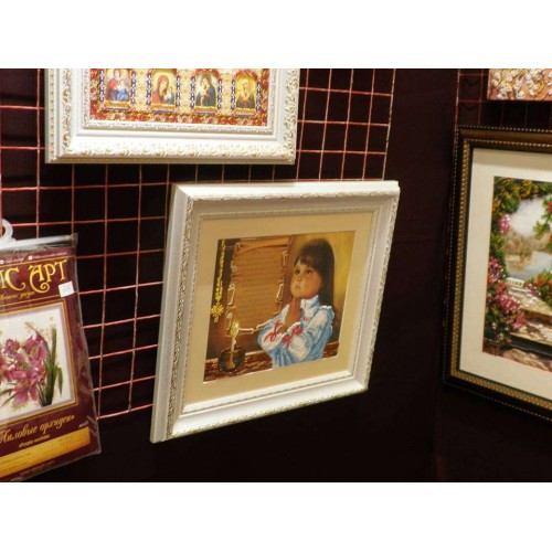 Main Bead Embroidery Kit Prayer (Kids), AB-459-01 by Abris Art - buy online! ✿ Fast delivery ✿ Factory price ✿ Wholesale and retail ✿ Purchase Great kits for embroidery with beads