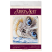Cross-stitch kits Sapphire eyes (Animals), AH-027 by Abris Art - buy online! ✿ Fast delivery ✿ Factory price ✿ Wholesale and retail ✿ Purchase Big kits for cross stitch embroidery