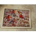 Main Bead Embroidery Kit Bullfinches (Winter tale), AB-216 by Abris Art - buy online! ✿ Fast delivery ✿ Factory price ✿ Wholesale and retail ✿ Purchase Great kits for embroidery with beads