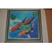 Charts on artistic canvas Lucky fishes, AC-222 by Abris Art - buy online! ✿ Fast delivery ✿ Factory price ✿ Wholesale and retail ✿ Purchase Large schemes for embroidery with beads on canvas (300x300 mm)