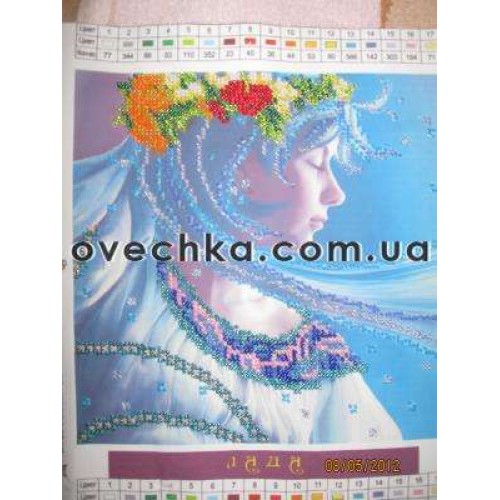 Charts on artistic canvas Lada, AC-029 by Abris Art - buy online! ✿ Fast delivery ✿ Factory price ✿ Wholesale and retail ✿ Purchase Scheme for embroidery with beads on canvas (200x200 mm)