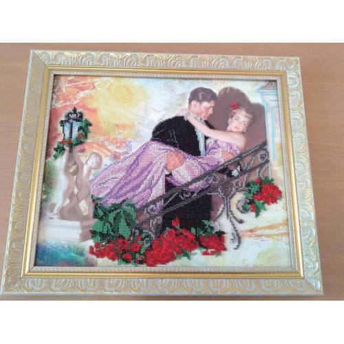 Main Bead Embroidery Kit White nights (Romanticism), AB-154 by Abris Art - buy online! ✿ Fast delivery ✿ Factory price ✿ Wholesale and retail ✿ Purchase Great kits for embroidery with beads