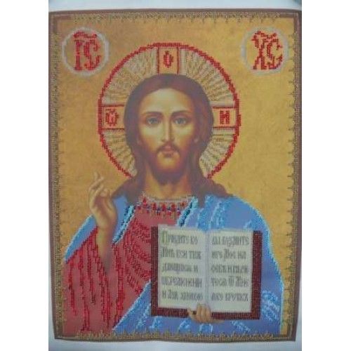 Main Bead Embroidery Kit Jesus Christ (Icons), AB-023 by Abris Art - buy online! ✿ Fast delivery ✿ Factory price ✿ Wholesale and retail ✿ Purchase Great kits for embroidery with beads Main Bead Embroidery Kit Jesus Christ (Icons), AB-023 by Abris Art - buy online! ✿ Fast delivery ✿ Factory price ✿ Wholesale and retail ✿ Purchase Great kits for embroidery with beads