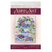 Cross-stitch kits Clematis in jug (Flowers), AH-024 by Abris Art - buy online! ✿ Fast delivery ✿ Factory price ✿ Wholesale and retail ✿ Purchase Big kits for cross stitch embroidery