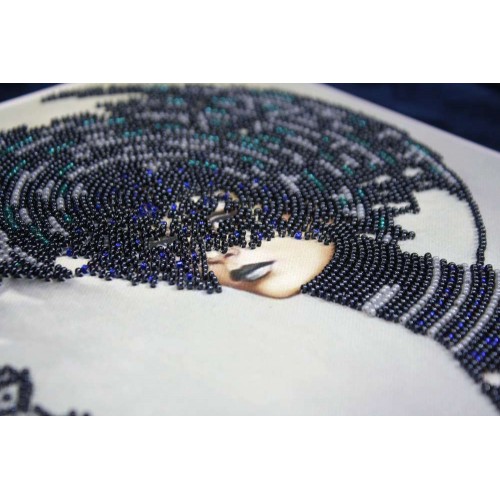 Main Bead Embroidery Kit Morgana (Modern), AB-125 by Abris Art - buy online! ✿ Fast delivery ✿ Factory price ✿ Wholesale and retail ✿ Purchase Great kits for embroidery with beads