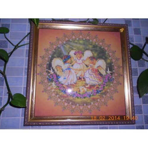 Main Bead Embroidery Kit Fairy-tale (Angels), AB-025 by Abris Art - buy online! ✿ Fast delivery ✿ Factory price ✿ Wholesale and retail ✿ Purchase Great kits for embroidery with beads Main Bead Embroidery Kit Fairy-tale (Angels), AB-025 by Abris Art - buy online! ✿ Fast delivery ✿ Factory price ✿ Wholesale and retail ✿ Purchase Great kits for embroidery with beads