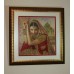 Charts on artistic canvas Flowers of India, AC-142 by Abris Art - buy online! ✿ Fast delivery ✿ Factory price ✿ Wholesale and retail ✿ Purchase Large schemes for embroidery with beads on canvas (300x300 mm)