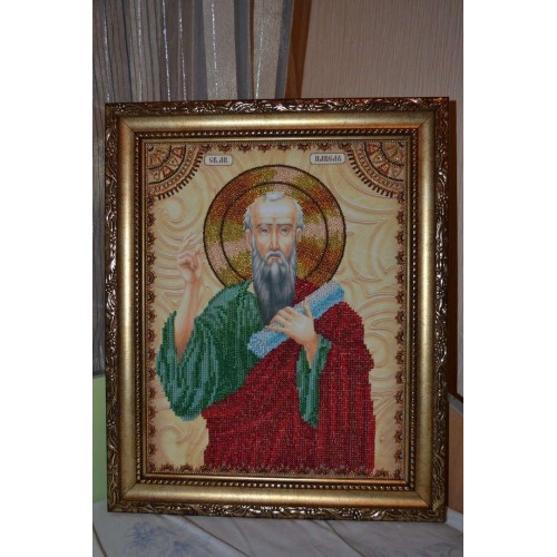 Набір для вишивання бісером на натуральному художньому холсті Святий Павло, AA-022 від Абрис Арт - купити з доставкою ✿ Найкраща ціна від виробника ✿ Оптом та в роздріб ✿ Придбати Набори для вишивки бісером великих іменних ікон