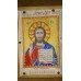 Icons charts on artistic canvas Icons Jesus Christ, ACK-166 by Abris Art - buy online! ✿ Fast delivery ✿ Factory price ✿ Wholesale and retail ✿ Purchase The scheme for embroidery with beads icons on canvas