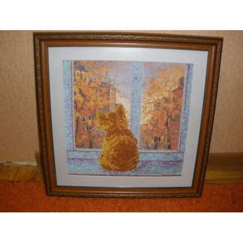 Charts on artistic canvas The Bright Sadness, AC-131 by Abris Art - buy online! ✿ Fast delivery ✿ Factory price ✿ Wholesale and retail ✿ Purchase Large schemes for embroidery with beads on canvas (300x300 mm)