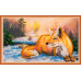 Calendar. Foxes, AK-006 by Abris Art - buy online! ✿ Fast delivery ✿ Factory price ✿ Wholesale and retail ✿ Purchase Calendars