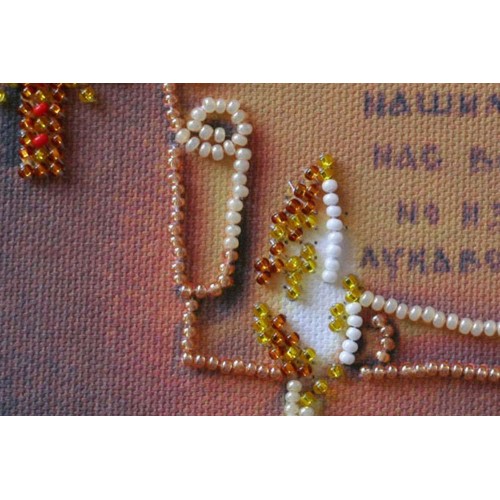 Main Bead Embroidery Kit Prayer (Kids), AB-459-01 by Abris Art - buy online! ✿ Fast delivery ✿ Factory price ✿ Wholesale and retail ✿ Purchase Great kits for embroidery with beads
