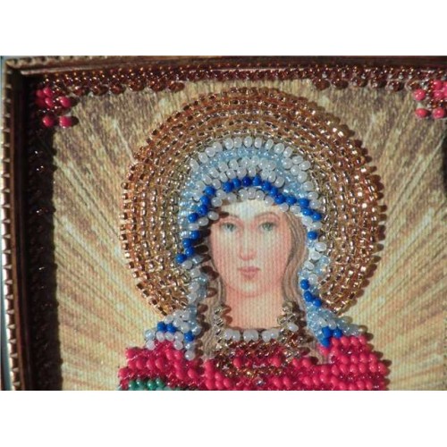 Набір для вишивання бісером на натуральному художньому холсті Свята Фотинія (Світлана), AAM-021 від Абрис Арт - купити з доставкою ✿ Найкраща ціна від виробника ✿ Оптом та в роздріб ✿ Придбати Набори для вишивки бісером іменних міні-ікон