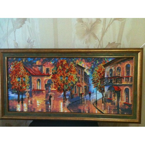 Набір для вишивання бісером на натуральному художньому холсті Барви жовтня, AB-181 від Абрис Арт - купити з доставкою ✿ Найкраща ціна від виробника ✿ Оптом та в роздріб ✿ Придбати Великі набори для вишивки бісером