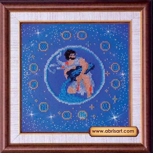 Aquarius, AB-007-09 by Abris Art - buy online! ✿ Fast delivery ✿ Factory price ✿ Wholesale and retail ✿ Purchase Great kits for embroidery with beads